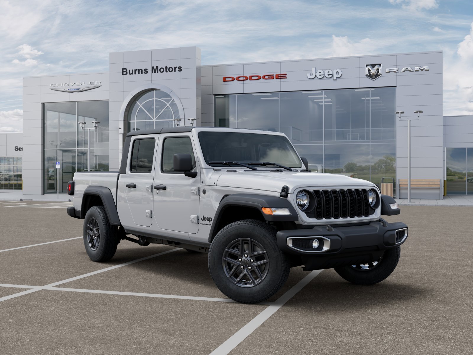 New 2026 Bright White Clear-Coat Exterior Paint Jeep Sport image 31