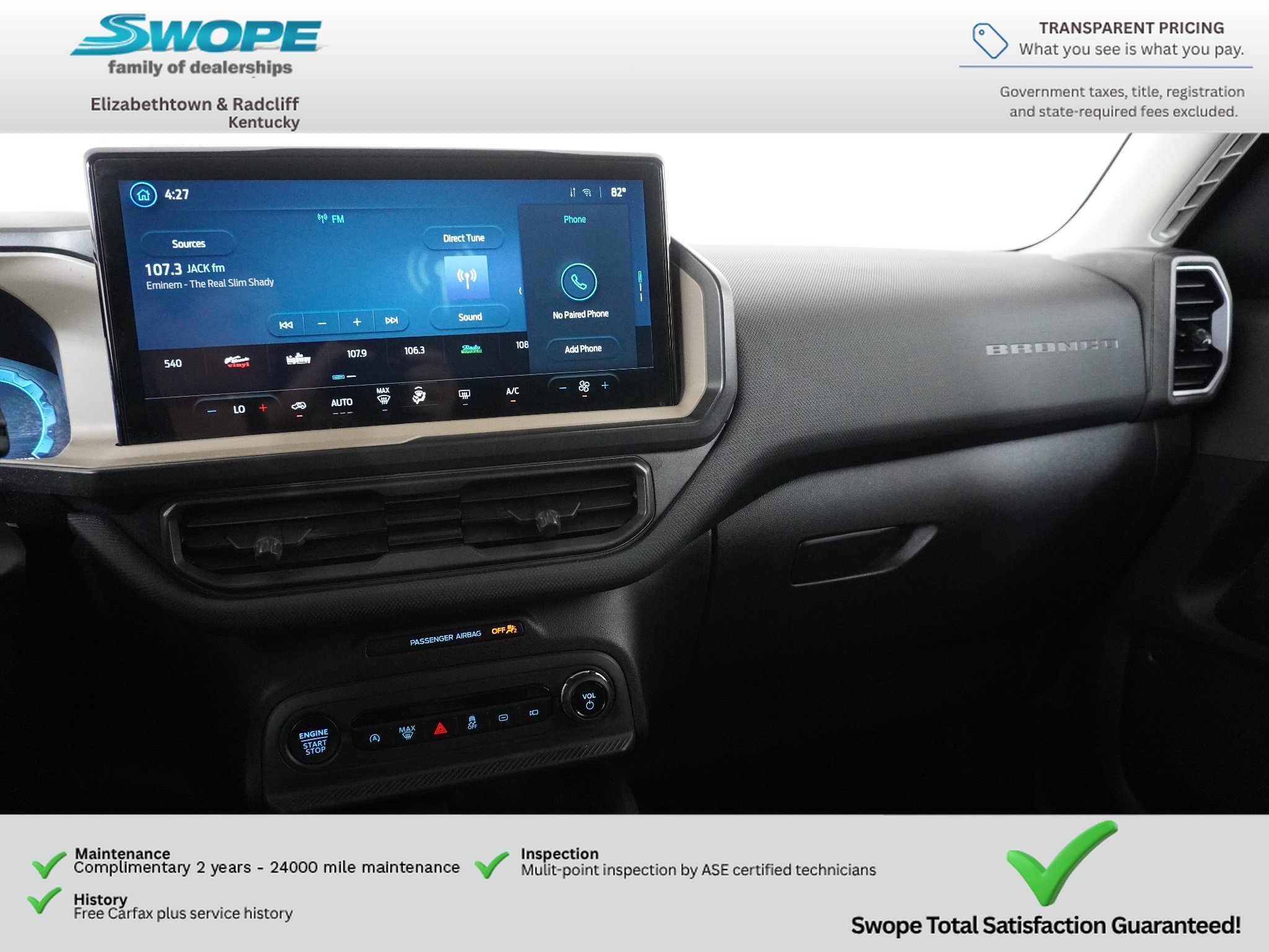 Used 2025 CARBONIZED GRAY METALLIC Ford Big Bend image 19