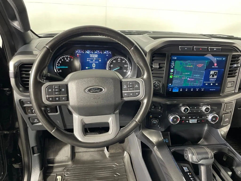 Used 2023 Agate Black Metallic Ford XLT image 13
