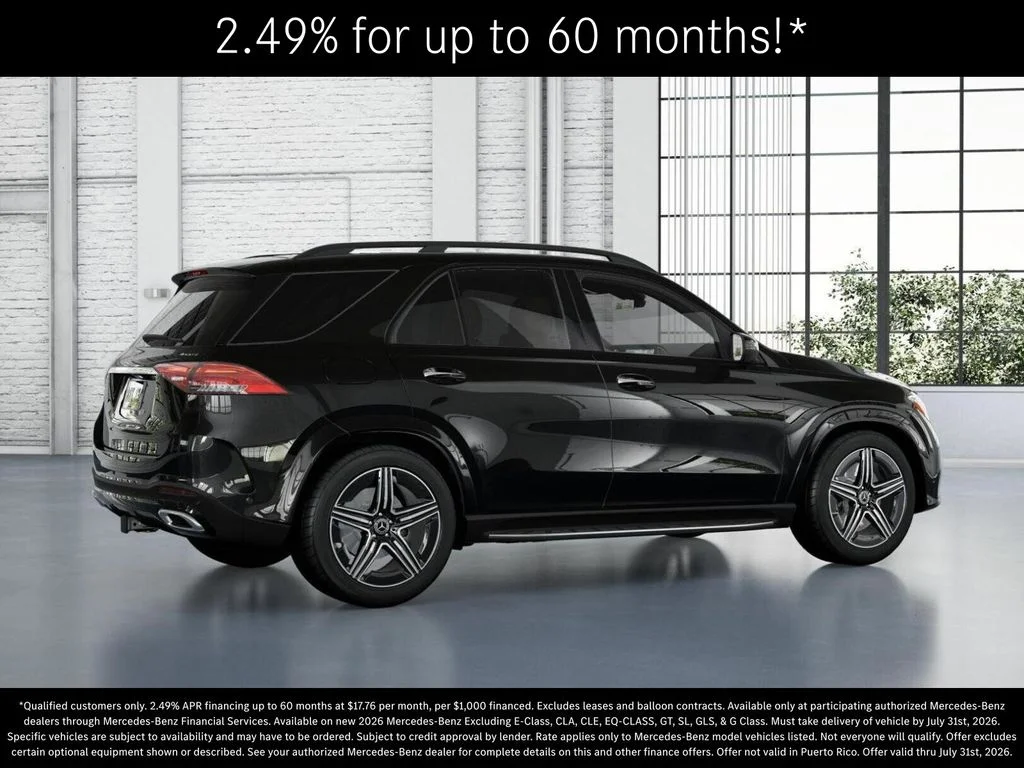 New 2026 Obsidian Black Metallic Mercedes-Benz GLE 450 image 19