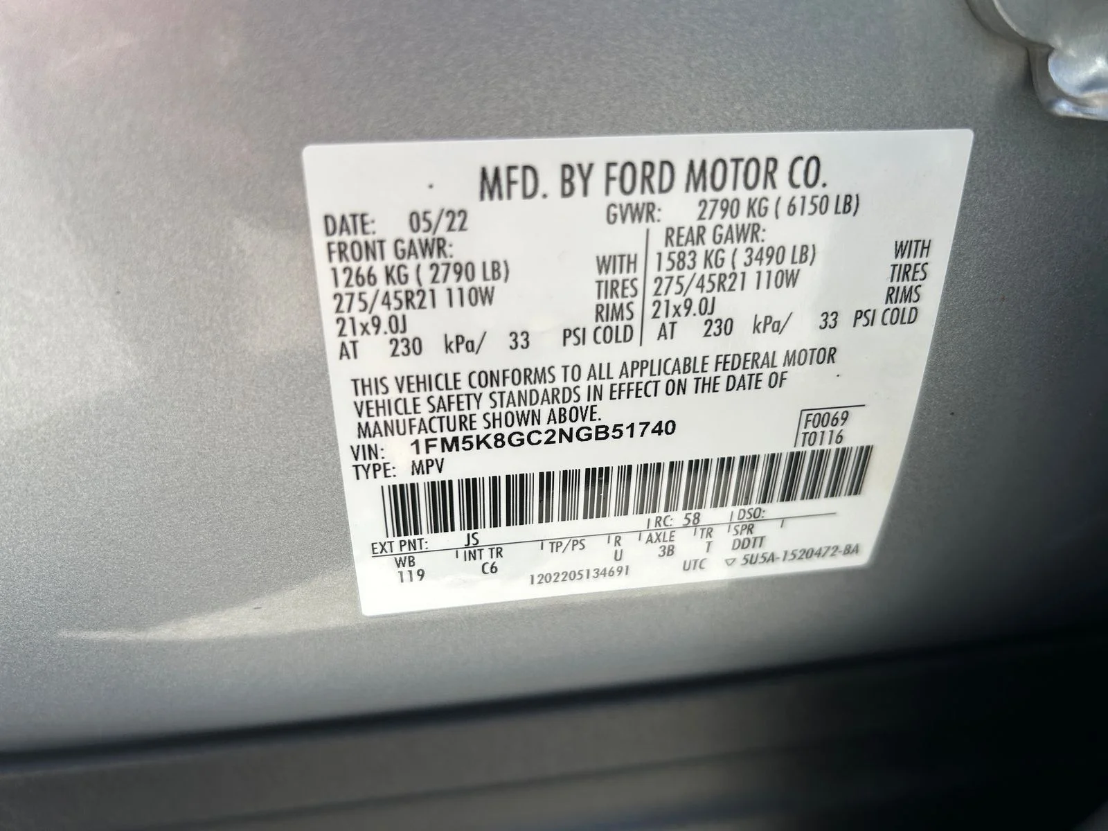 Used 2022 Silver Ford ST image 27