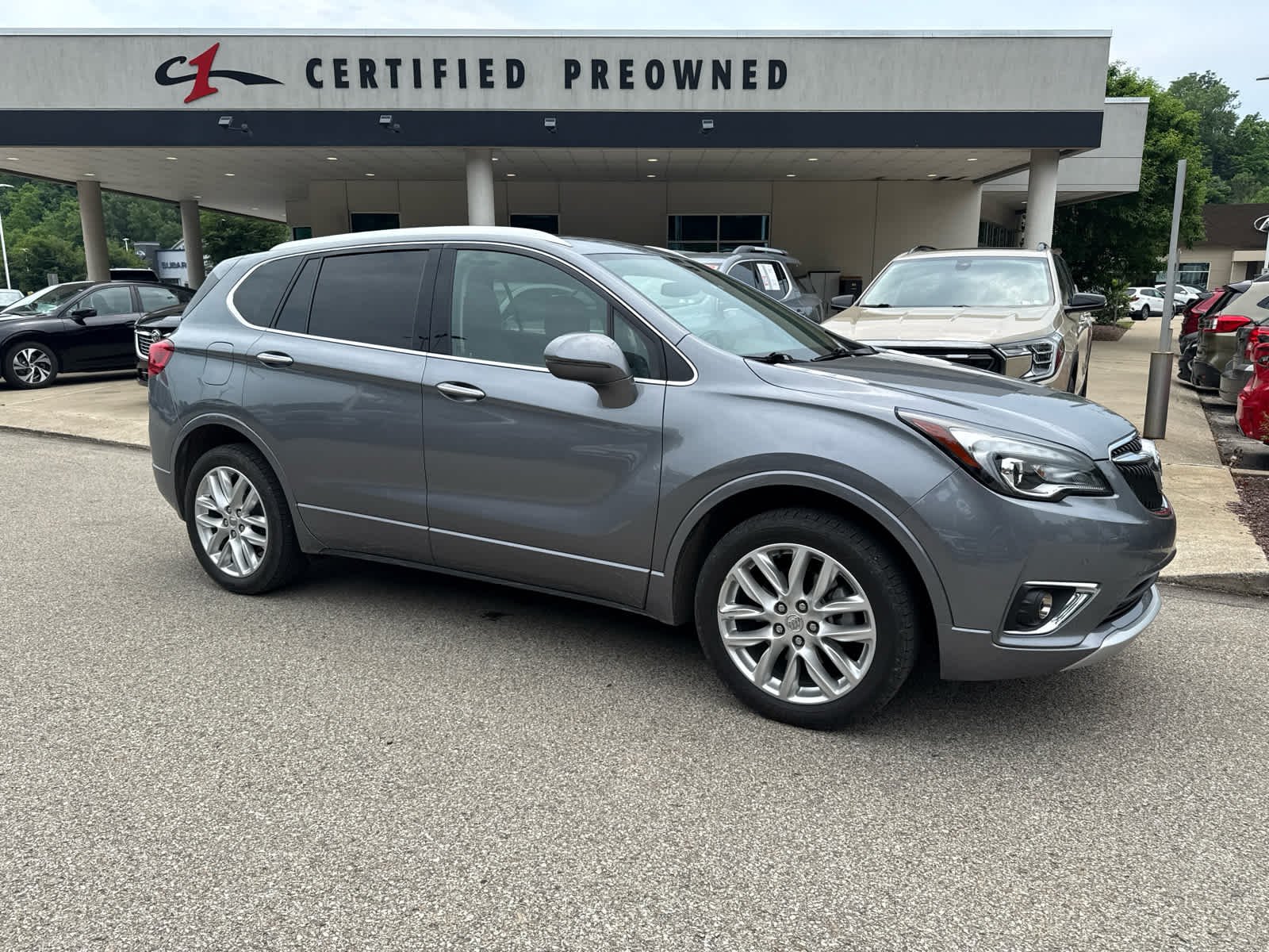 Used 2020 SATIN STEEL METALLIC Buick Premium image 4