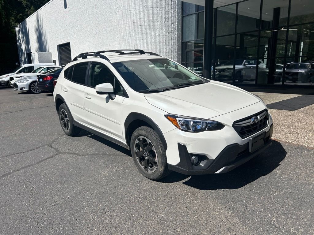 Used 2021 Crystal White Pearl Subaru Premium image 2