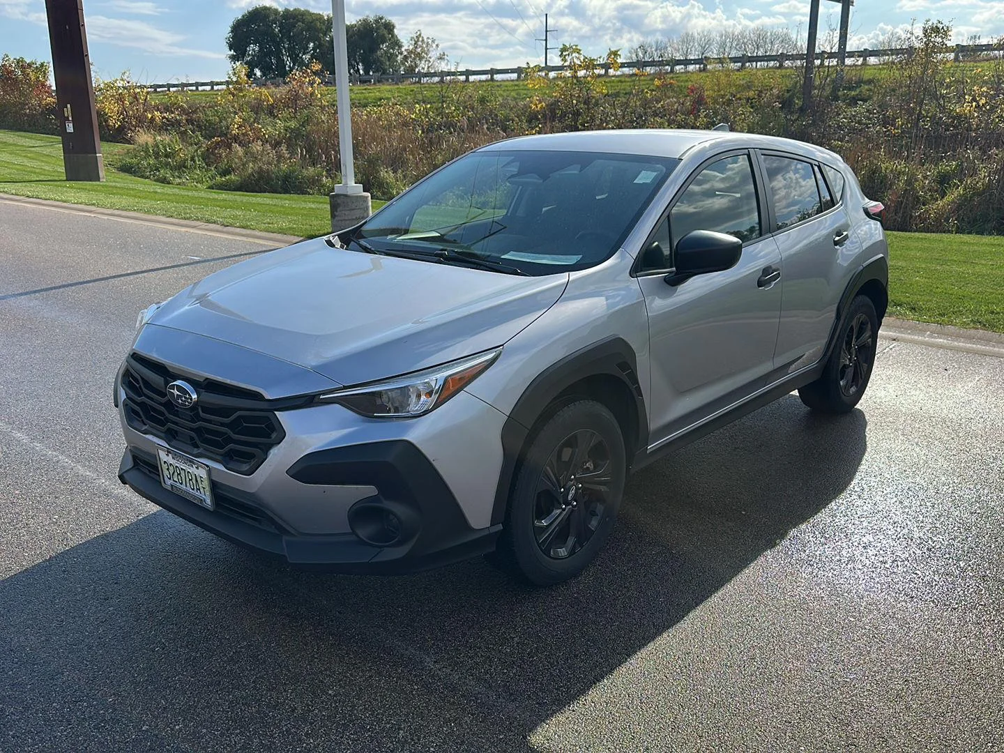 Used 2024 Ice Silver Metallic Subaru Base image 7