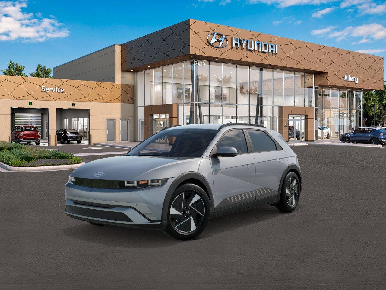 New 2027 Cyber Gray Hyundai SEL image 1