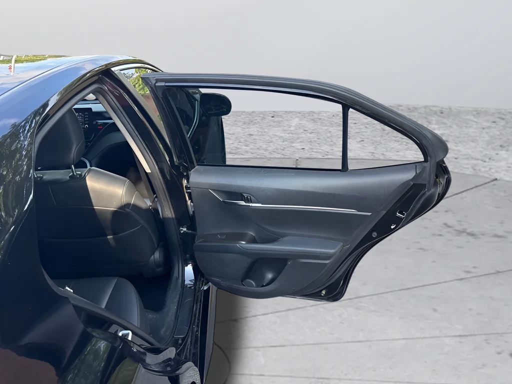 Used 2023 Midnight Black Metallic Toyota SE image 32