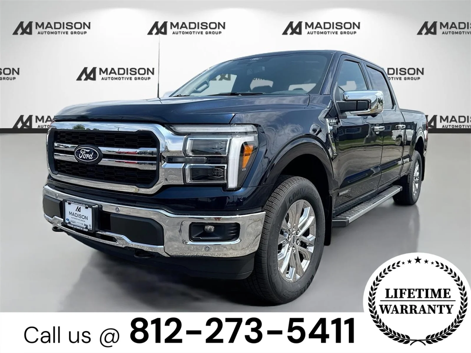 New 2026 Antimatter Blue Metallic Ford Lariat® image 1