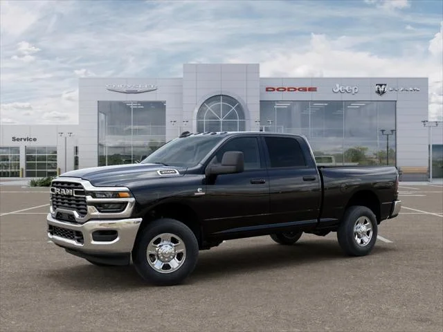 New 2026 Diamond Black Crystal Pearl-Coat Exterior Paint RAM TRADESMAN image 55