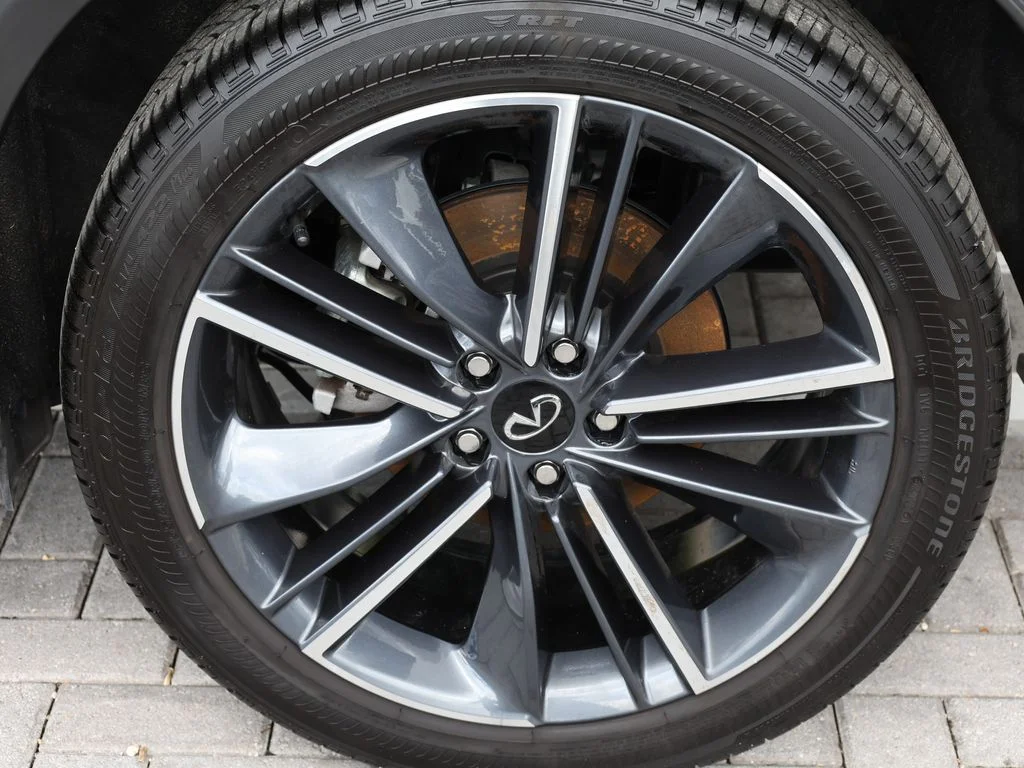 Certified Used 2025 Blue INFINITI SPORT image 44