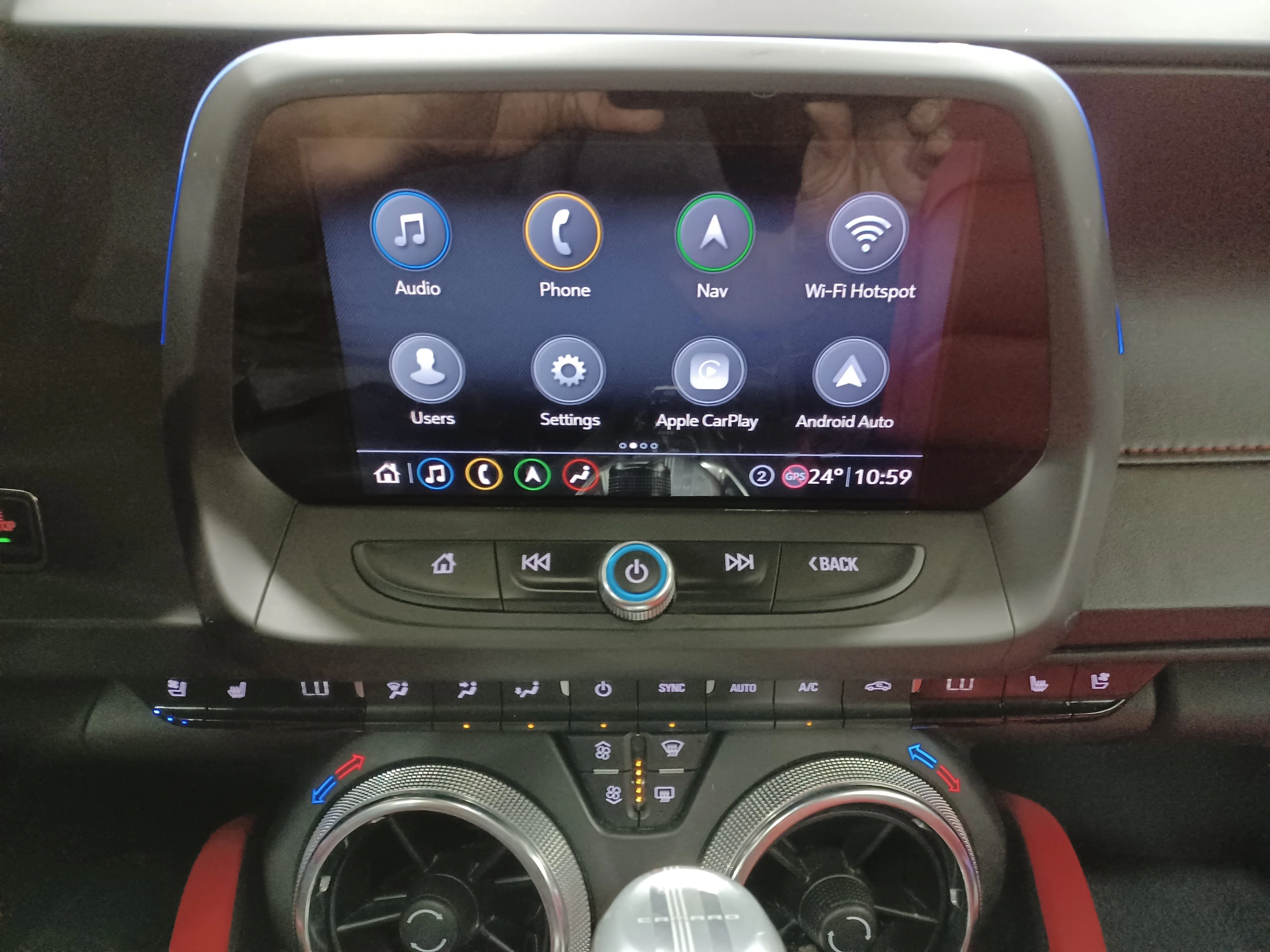 Certified Used 2020 Black Chevrolet 2SS*455HP!! | 6.2L V8 | Cooled Red Leather | Nav | Bose Audio | Sunroof | Htd Wheel image 16