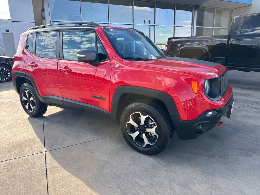 Used 2021 Colorado Red Clearcoat Jeep Trailhawk image 7