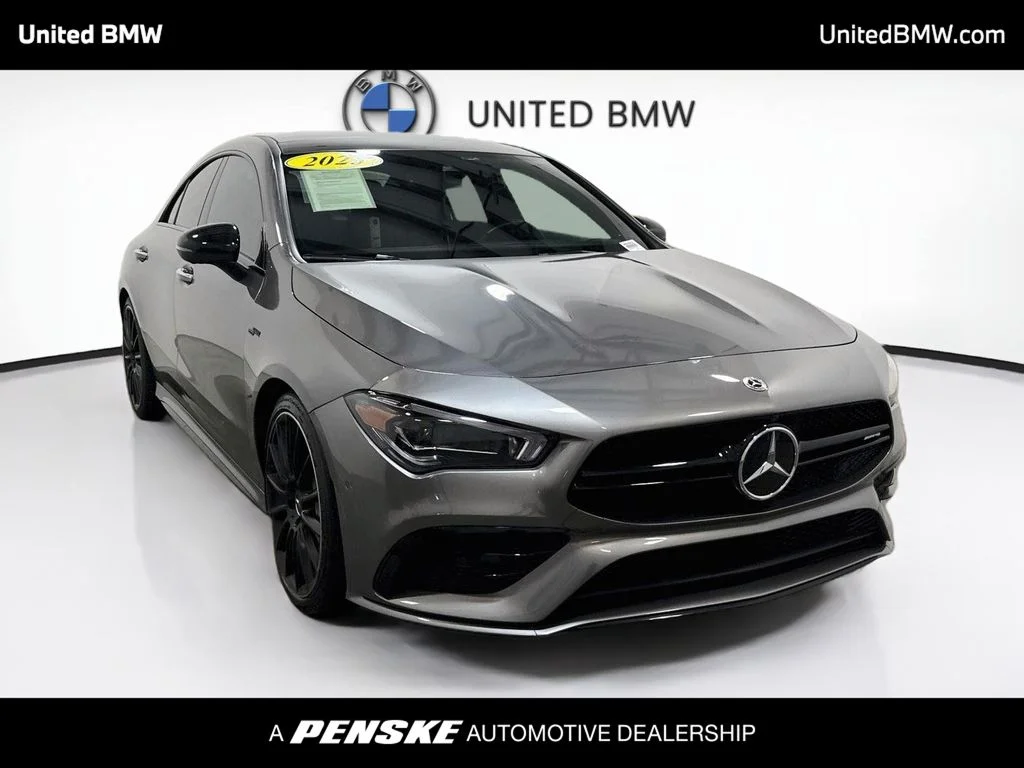 Used 2023 Mountain Gray Metallic Mercedes-Benz CLA 35 AMG® image 3