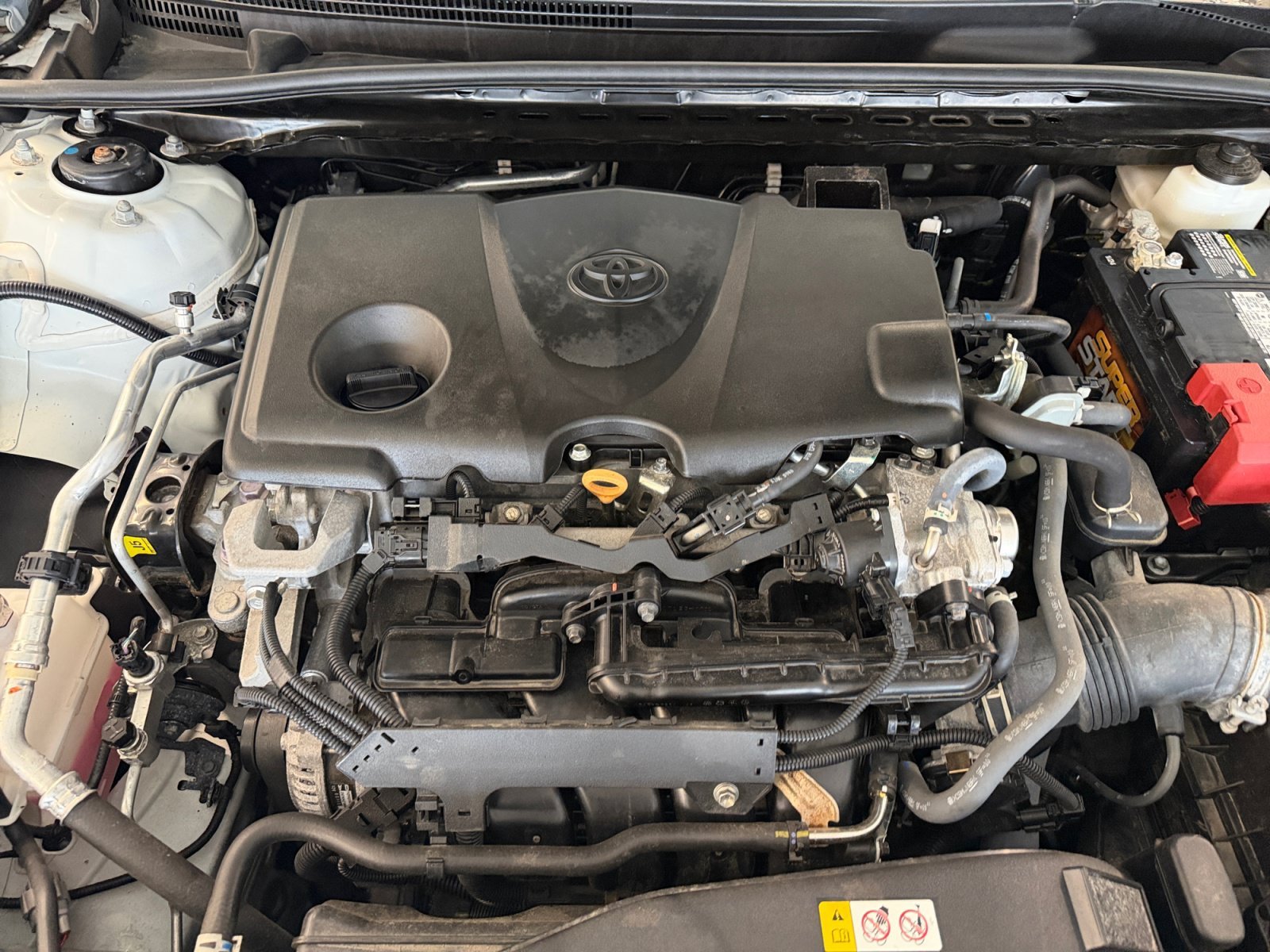 Used 2022 White Toyota SE image 7