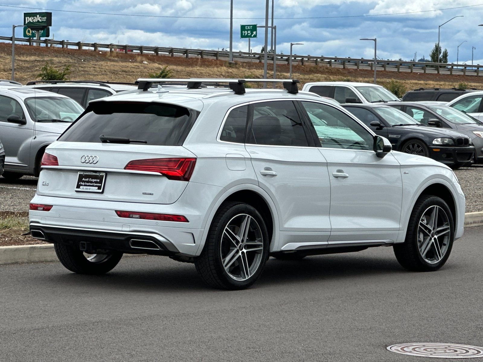 Used 2023 White Audi 55 Premium image 3