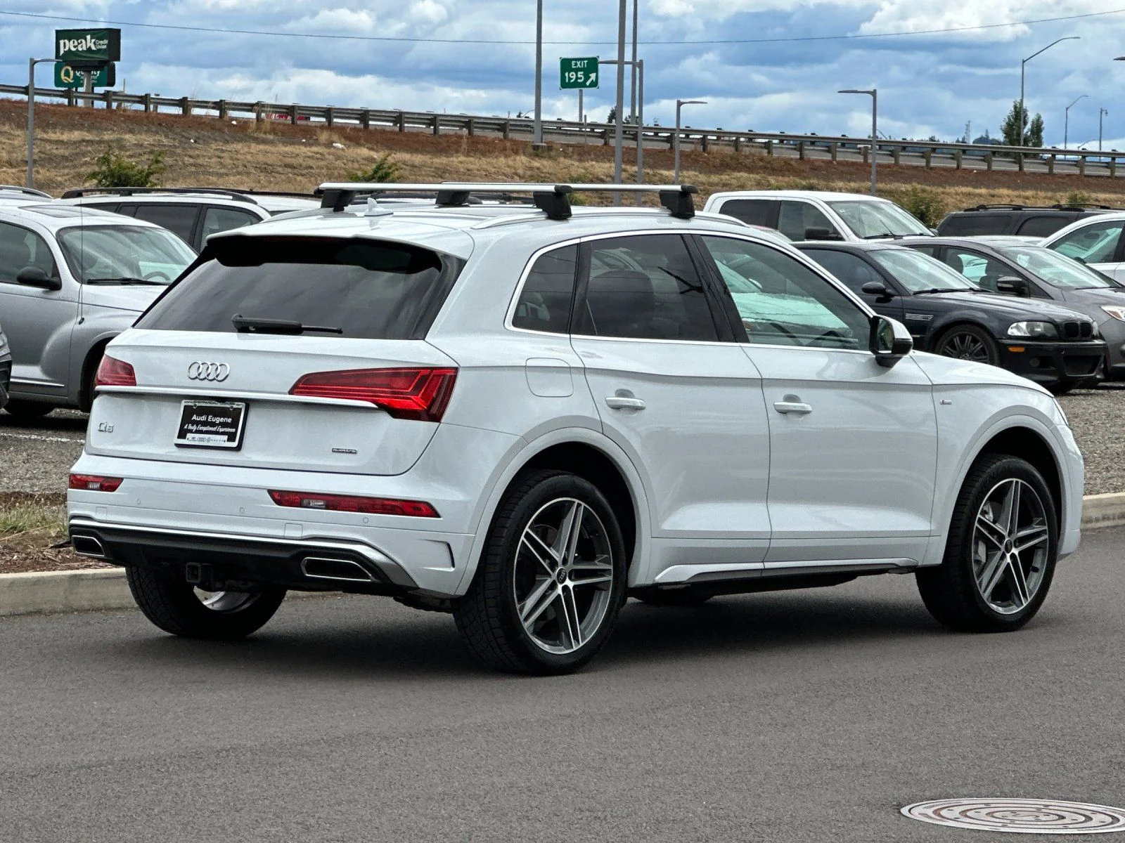 Used 2023 White Audi 55 Premium image 3