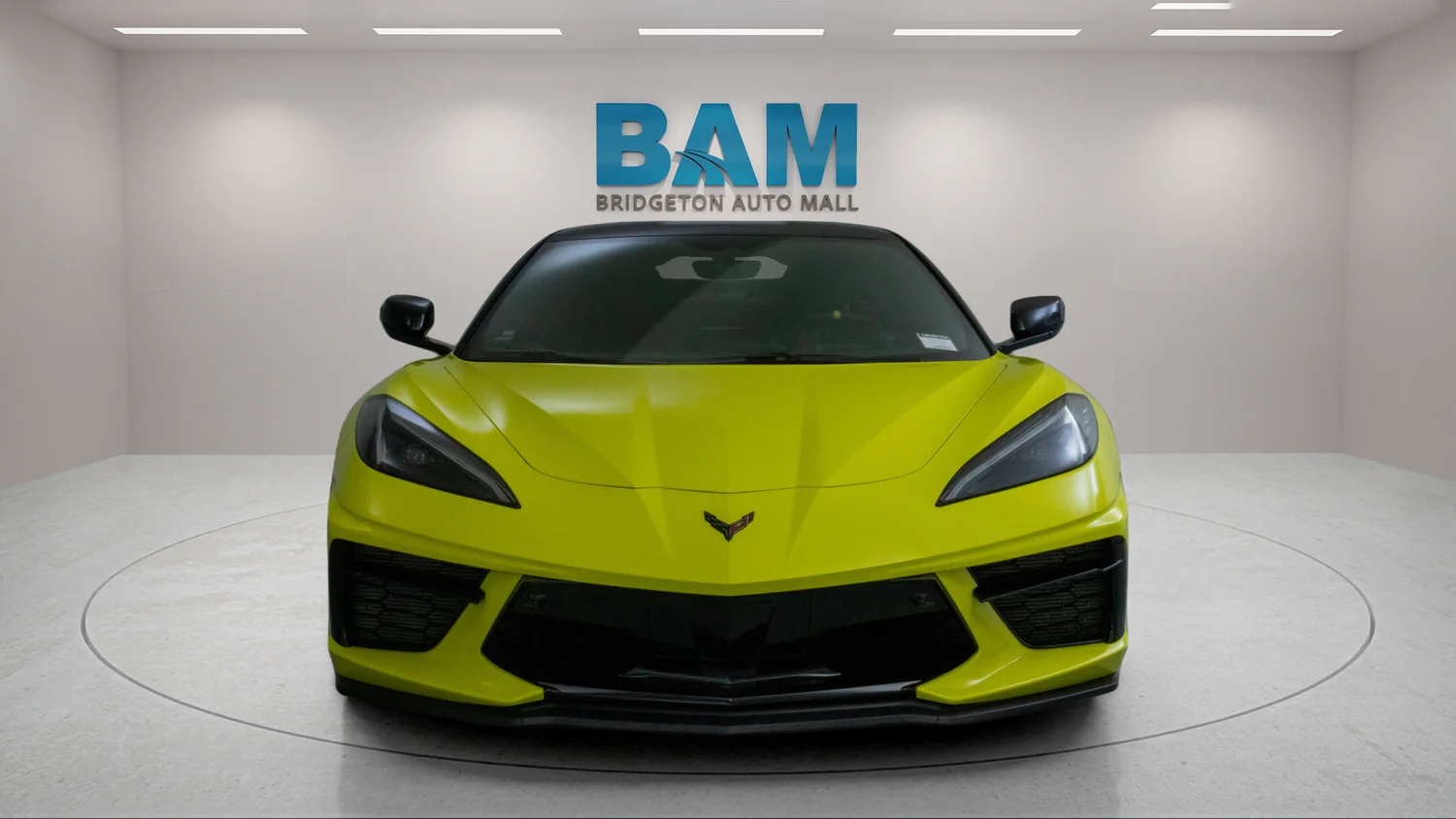 Used 2022 Yellow Chevrolet Stingray image 2