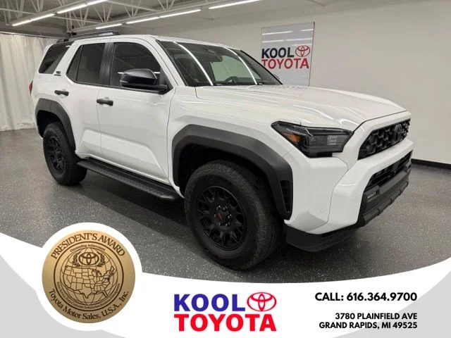 Certified Used 2025 White Toyota TRD Off-Road image 1