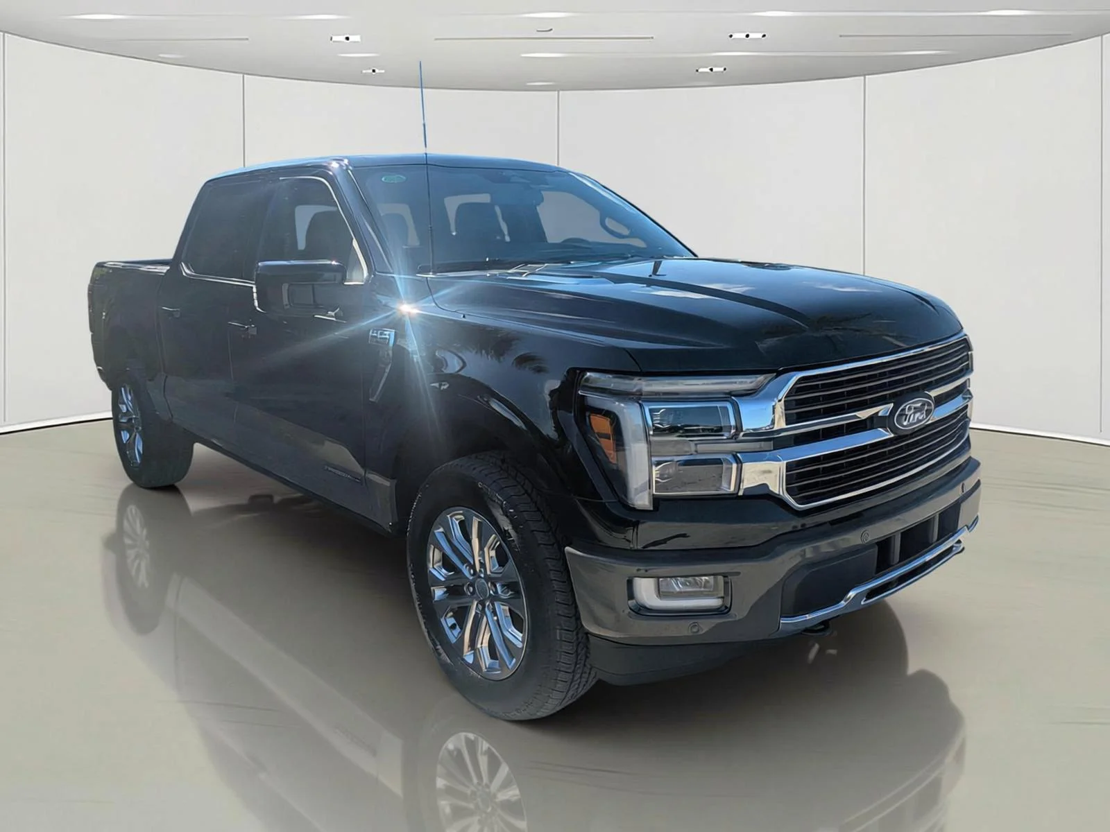 New 2026 Agate Black Metallic Ford King Ranch image 3