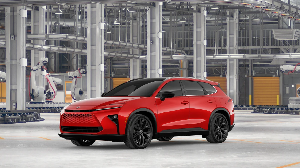 New 2026 Finish Line Red Toyota Limited image 2