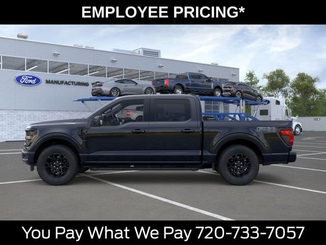 New 2026 Agate Black Metallic Ford XLT image 3