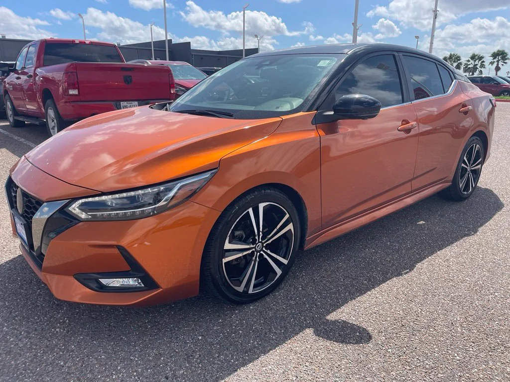 Certified Used 2021 Orange Nissan SR image 6