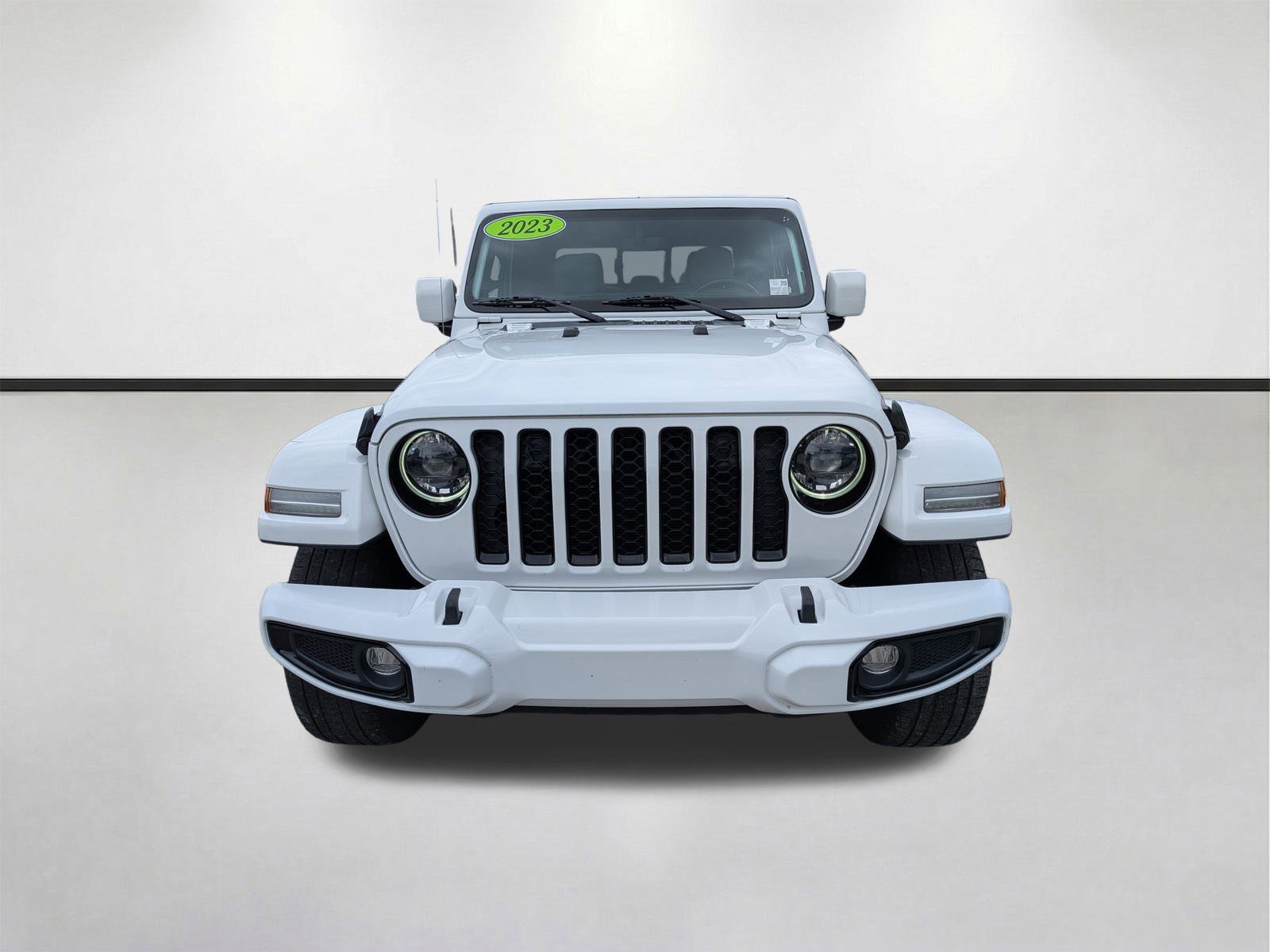 Used 2023 Bright White Clearcoat Jeep High Altitude image 9