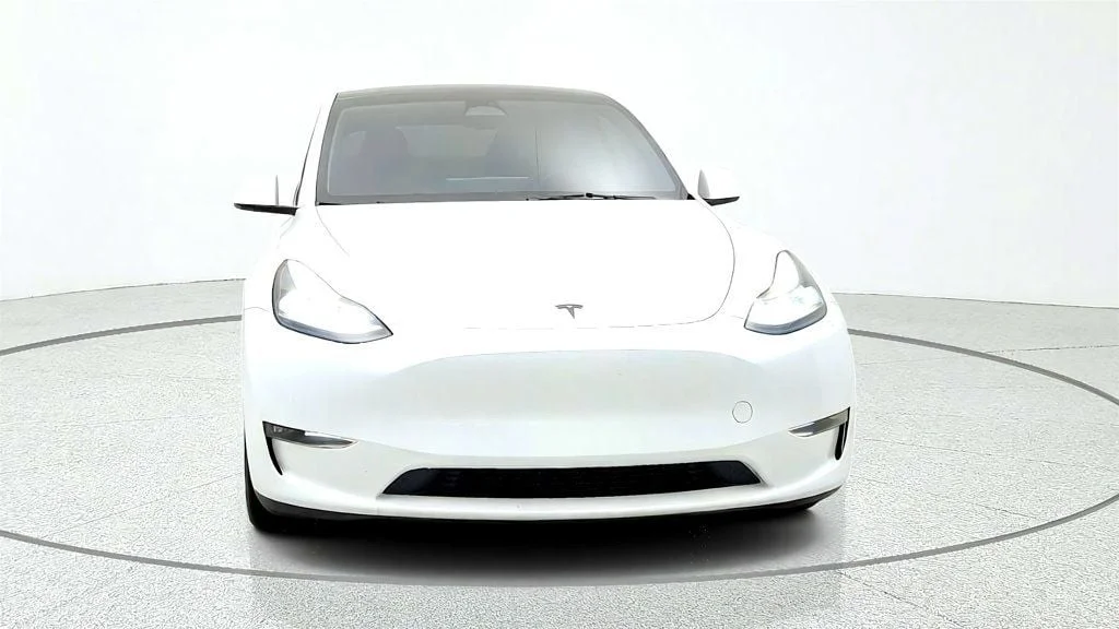 Used 2023 Pearl White Multi-Coat Tesla Performance AWD image 2