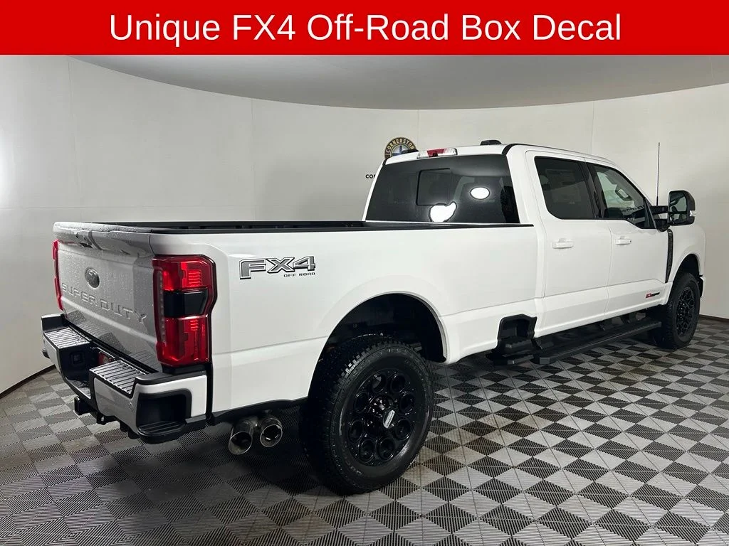 New 2026 Star White Metallic Tri-Coat Ford F-350® Lariat® image 17