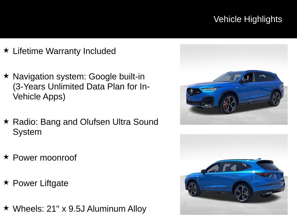 New 2026 Double Apex Blue Pearl Acura Type S w/Advance Package image 5