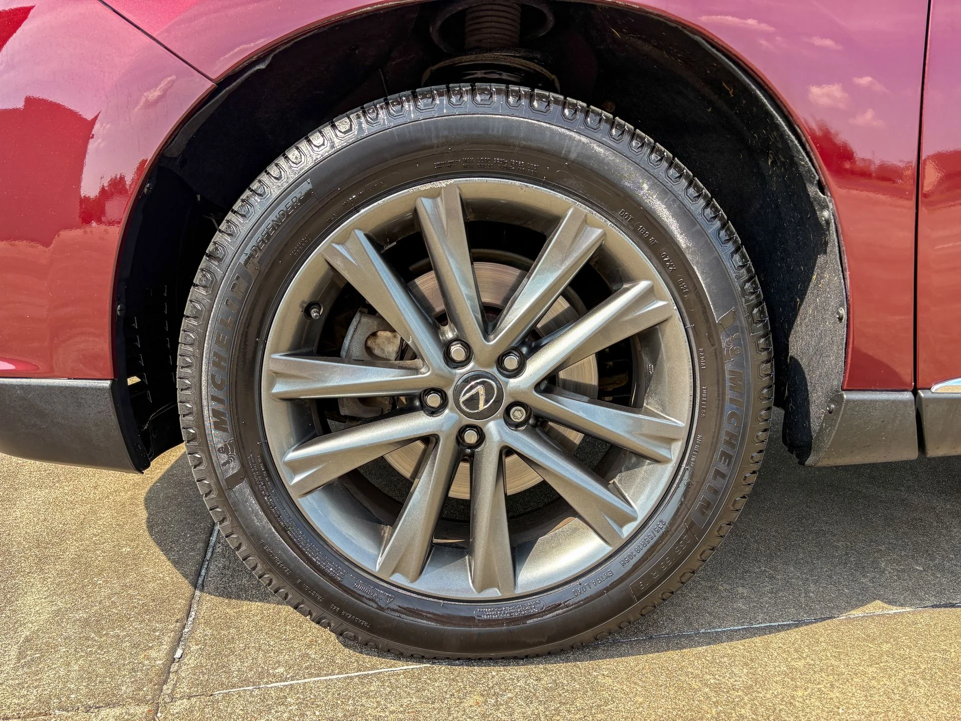 Used 2013 Red Lexus 350 F Sport image 34