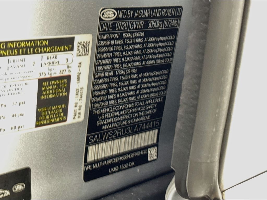 Used 2020 Silver Land Rover HST image 33