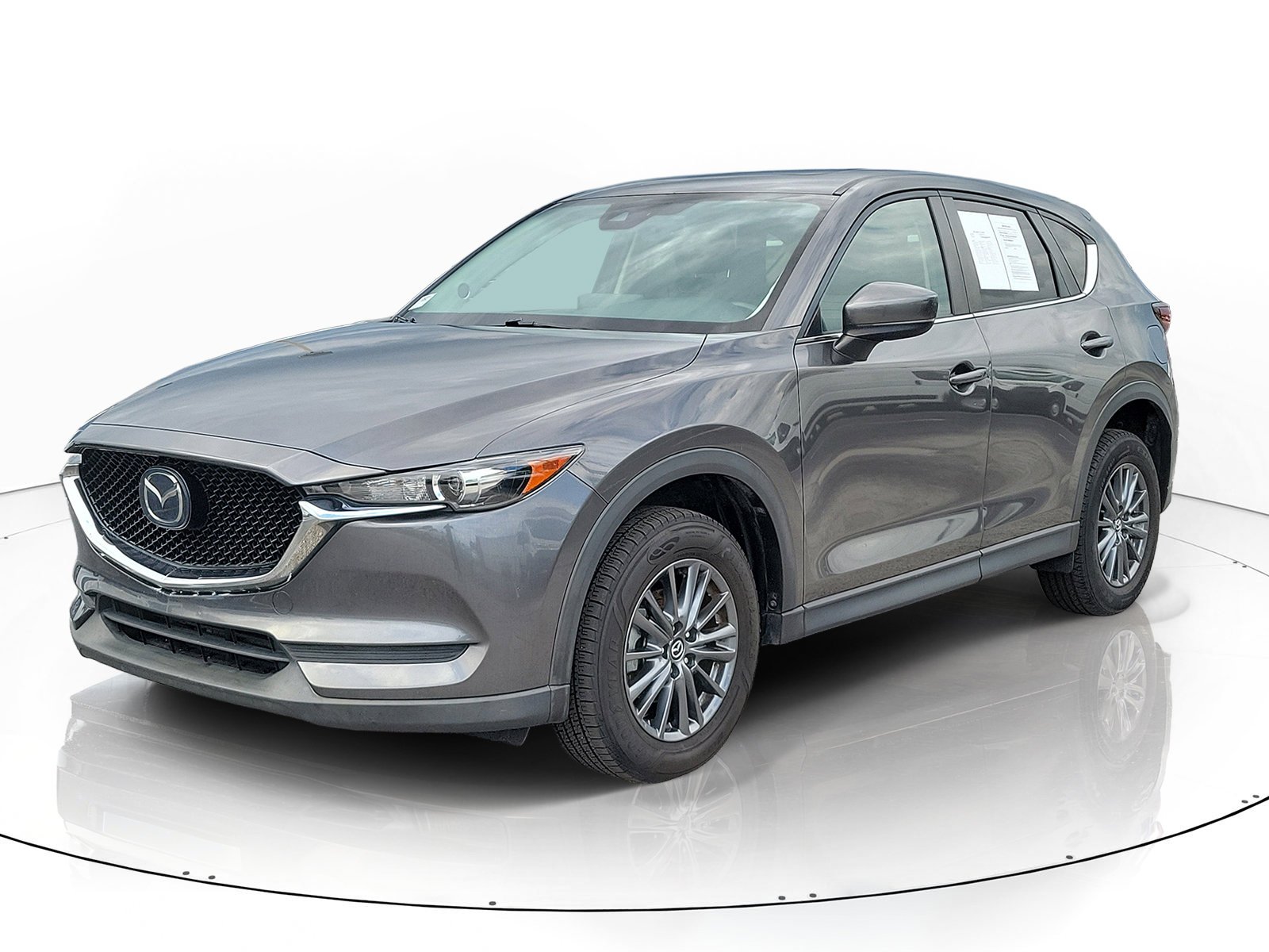 Used 2021 Machine Gray Metallic Mazda Touring image 3