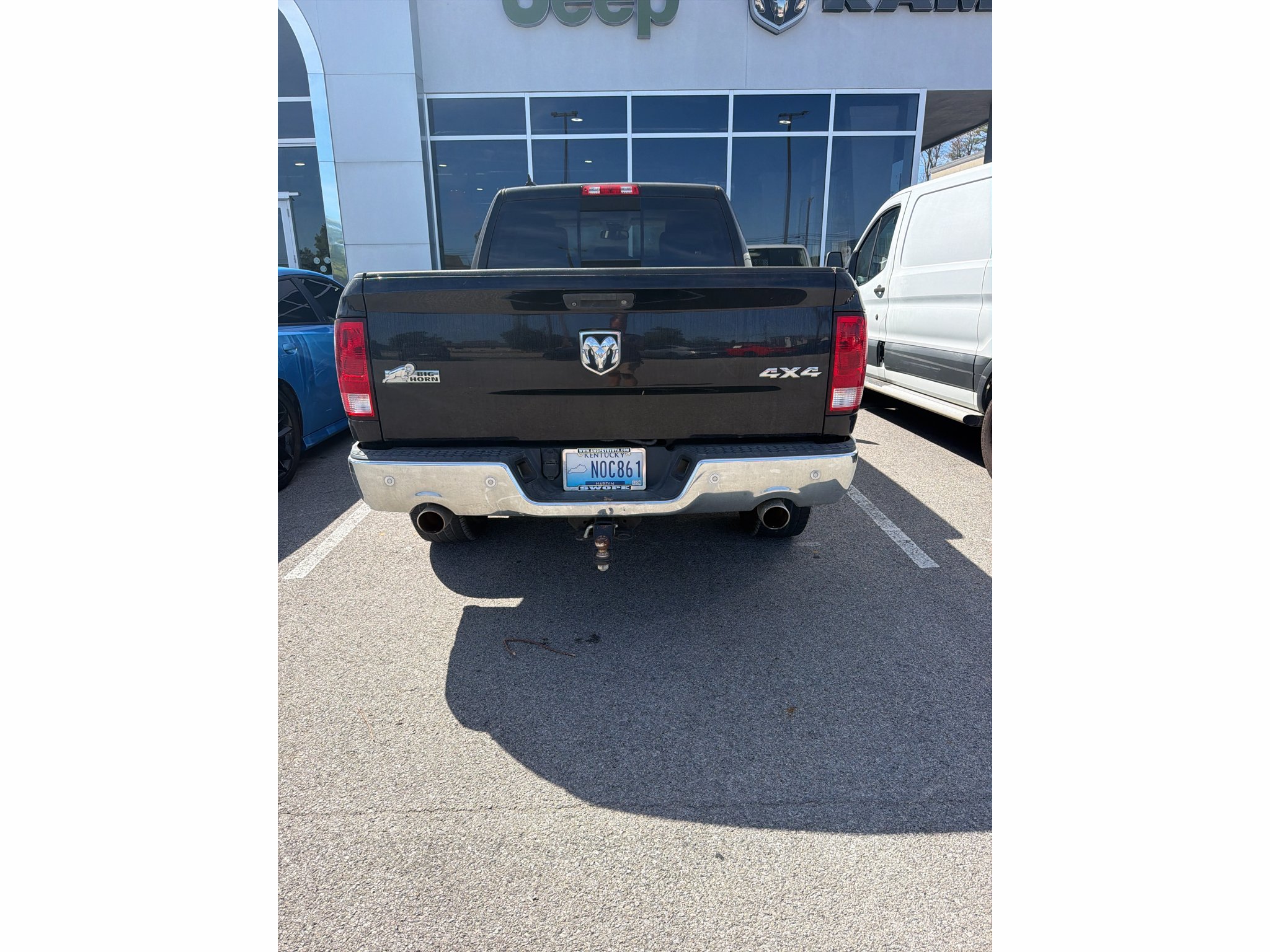 Used 2014 Black Clearcoat Ram Big Horn image 3
