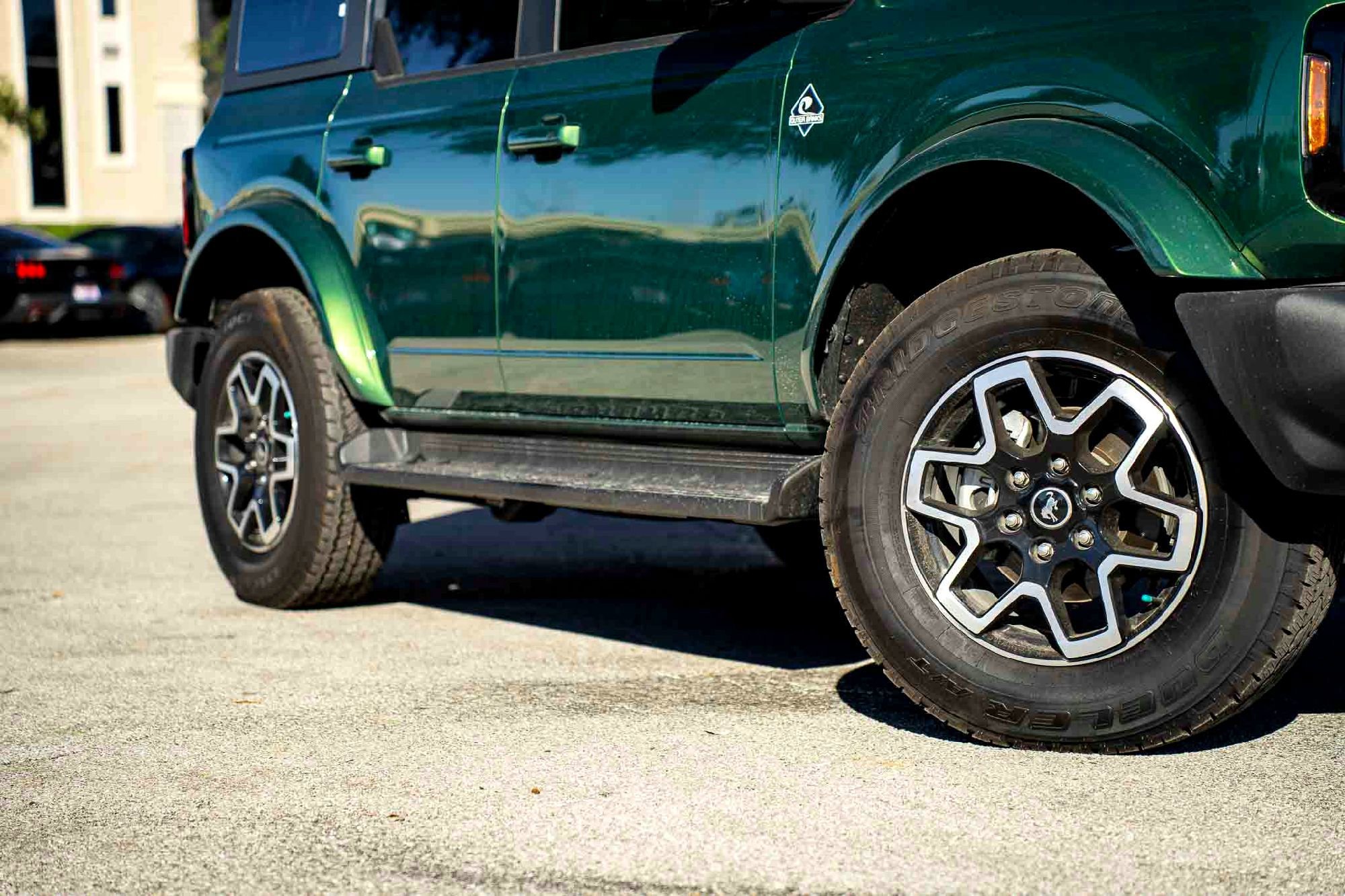 New 2025 Eruption Green Metallic Ford Outer Banks image 2