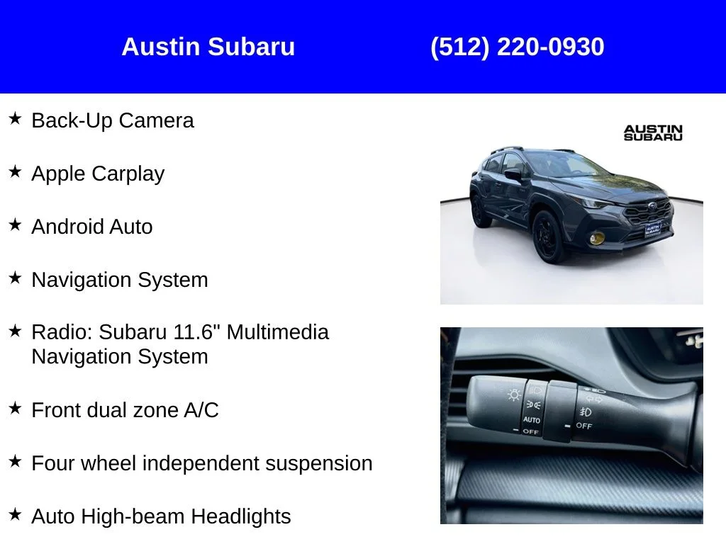 New 2026 Gray Subaru Sport image 9