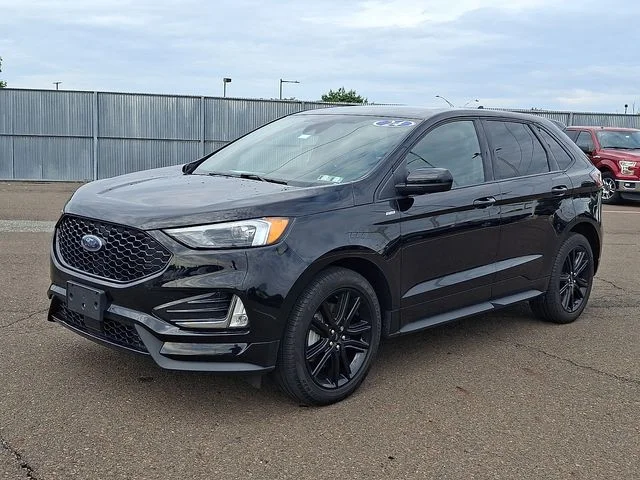 Certified Used 2024 Black Metallic Ford ST Line image 3