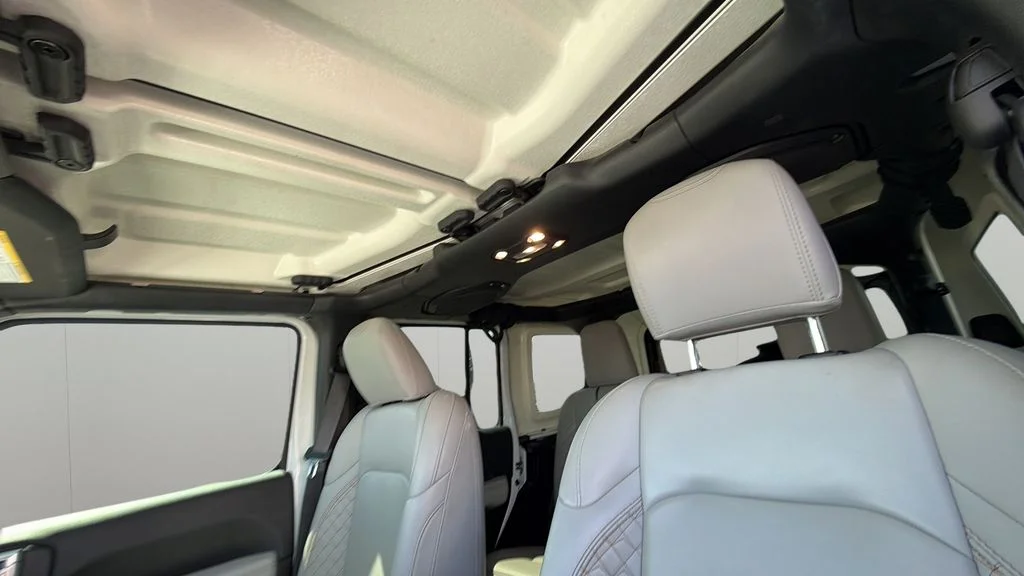 Used 2021 White Jeep Unlimited Sahara High Altitude image 32