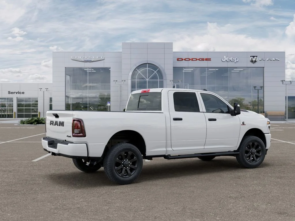 New 2026 Bright White Clear-Coat Exterior Paint RAM Tradesman image 4