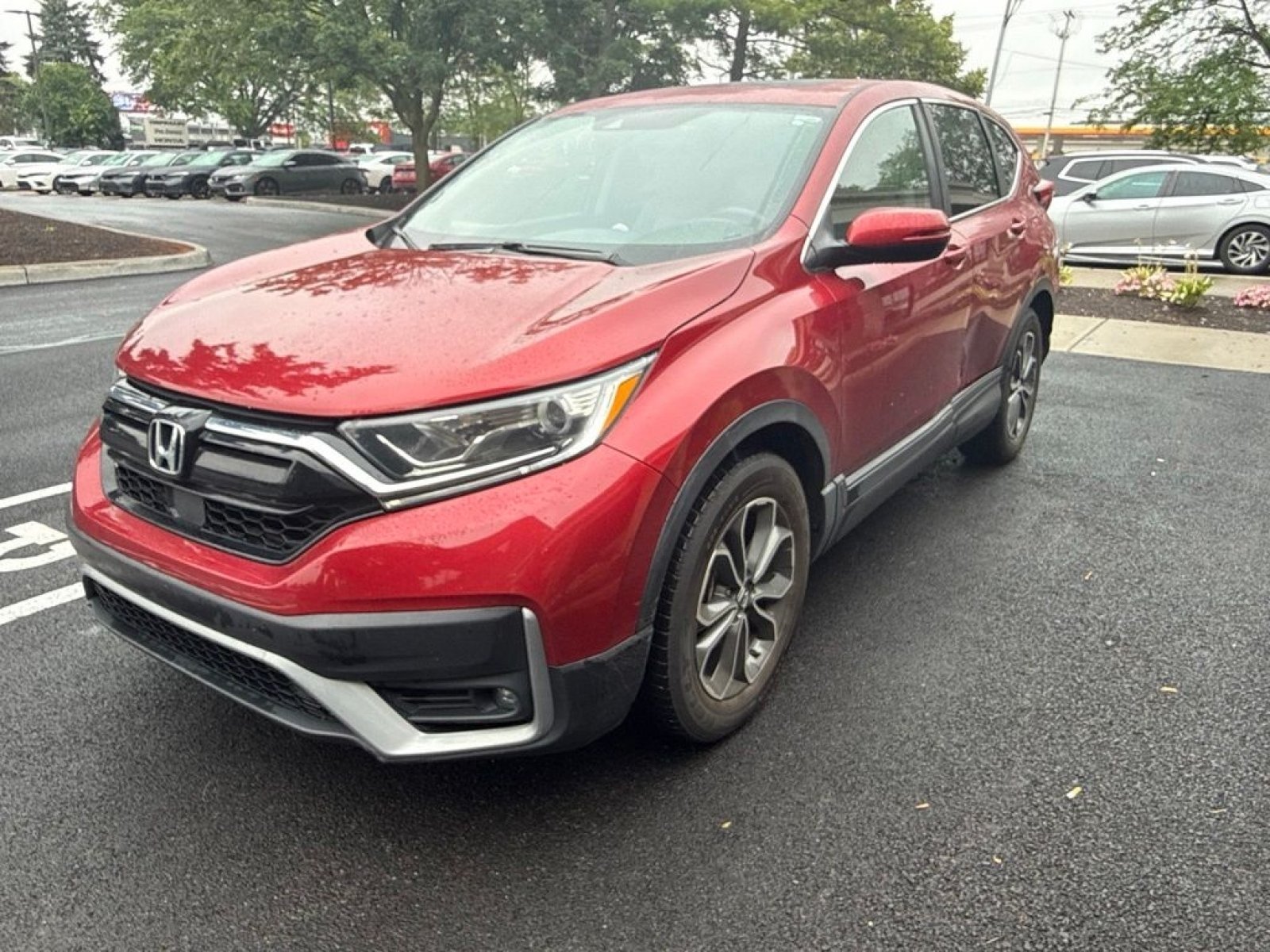 Certified Used 2020 Radiant Red Metallic Honda EX-L image 5