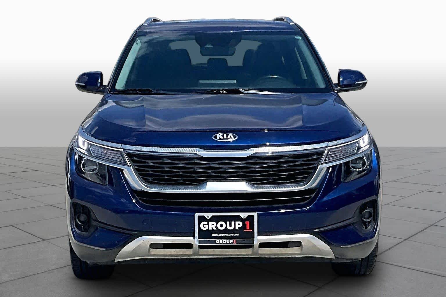 Used 2021 Dark Ocean Blue Kia EX image 4