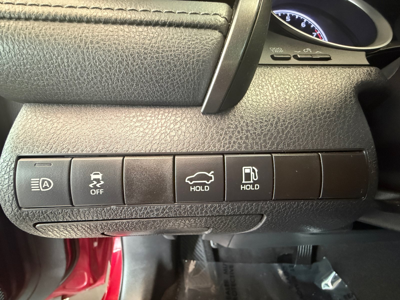 Used 2021 Supersonic Red Toyota LE image 24