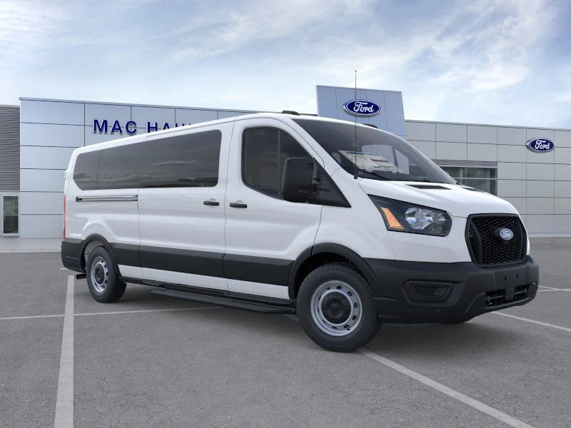 New 2026 Oxford White Ford Passenger Van XL image 7