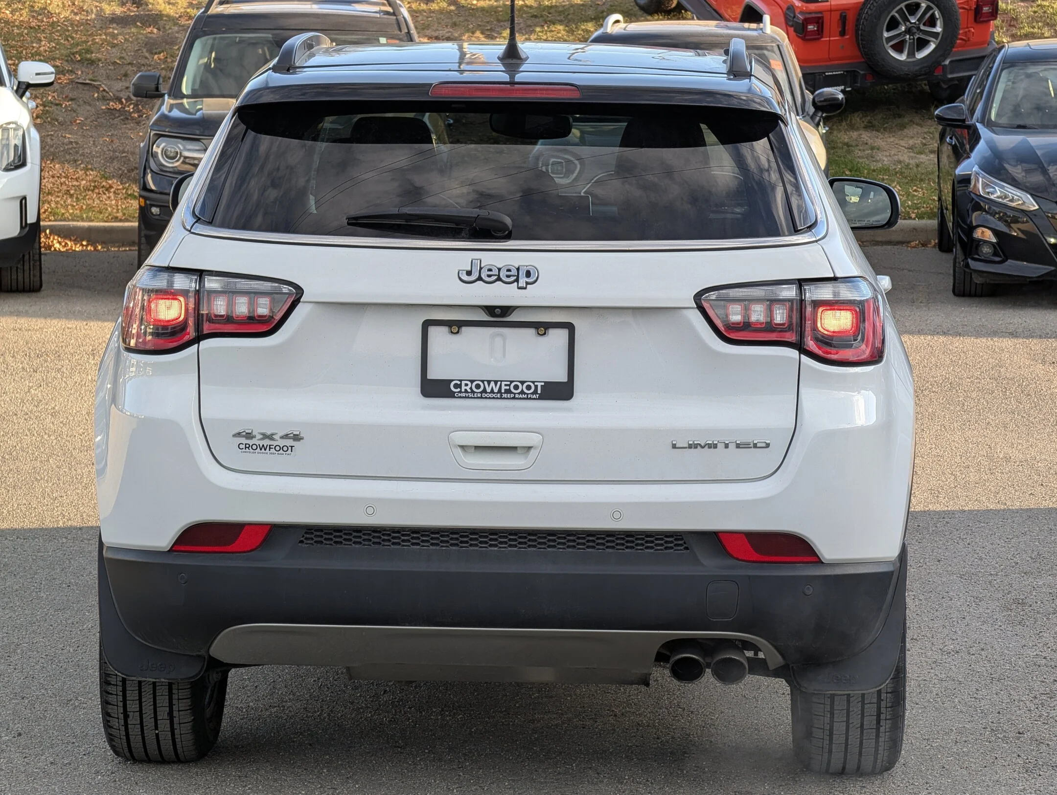 Certified Used 2022 White Jeep Limited - Sun & Sound Grp - Leather - Heated - Limited 4x4 image 7