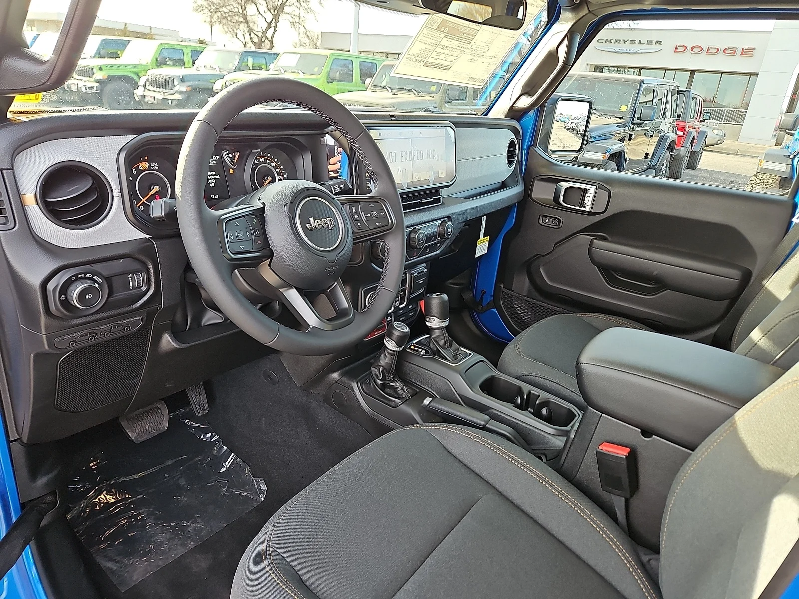 New 2026 Hydro Blue Pearlcoat Jeep 4-DOOR WILLYS image 11