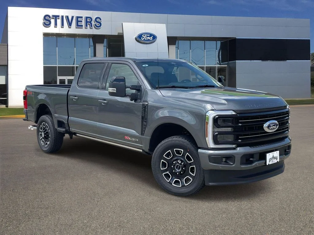New 2026 Carbonized Gray Metallic Ford Platinum image 1
