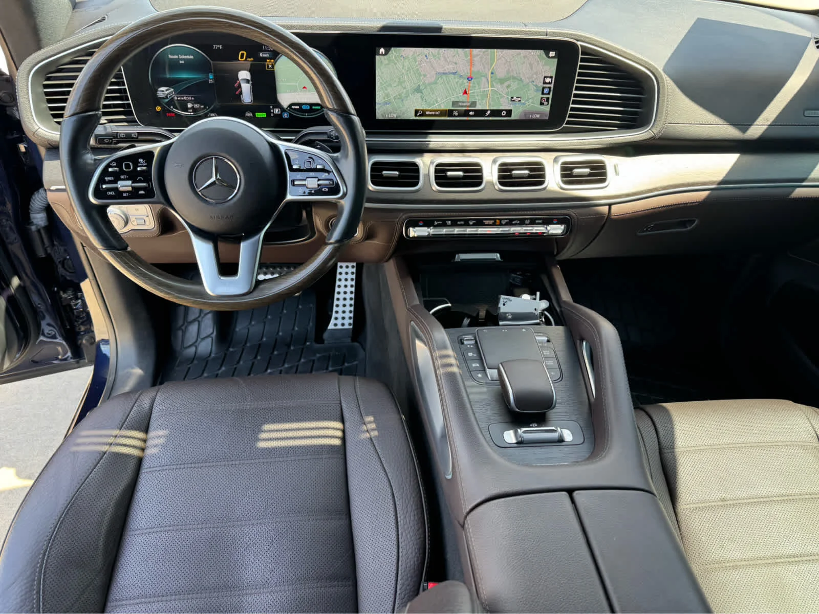Used 2022 Lunar Blue Metallic Mercedes-Benz GLS 450 image 19