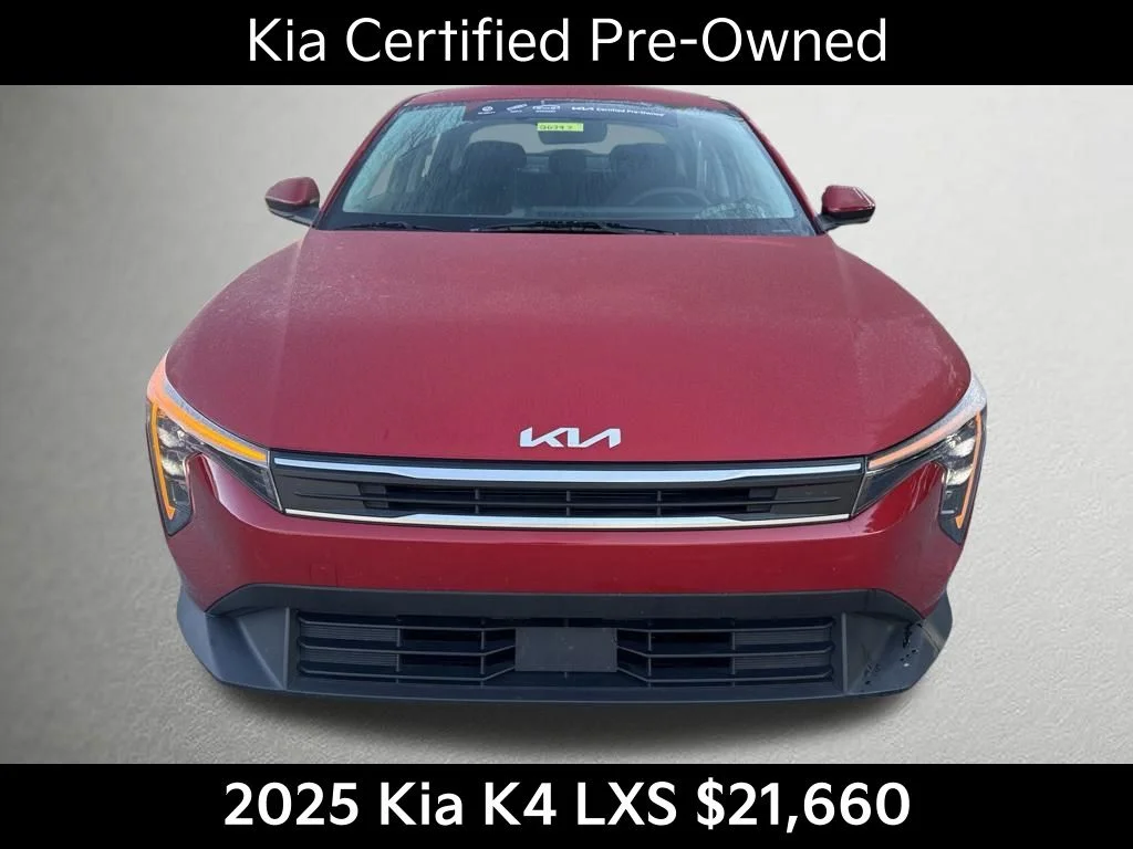 Certified Used 2025 Red Kia LXS image 9