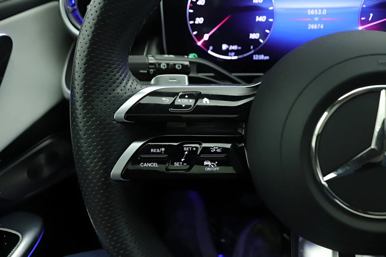 Certified Used 2023 Blue Mercedes-Benz 300 Sport Utility AMG® Line image 10