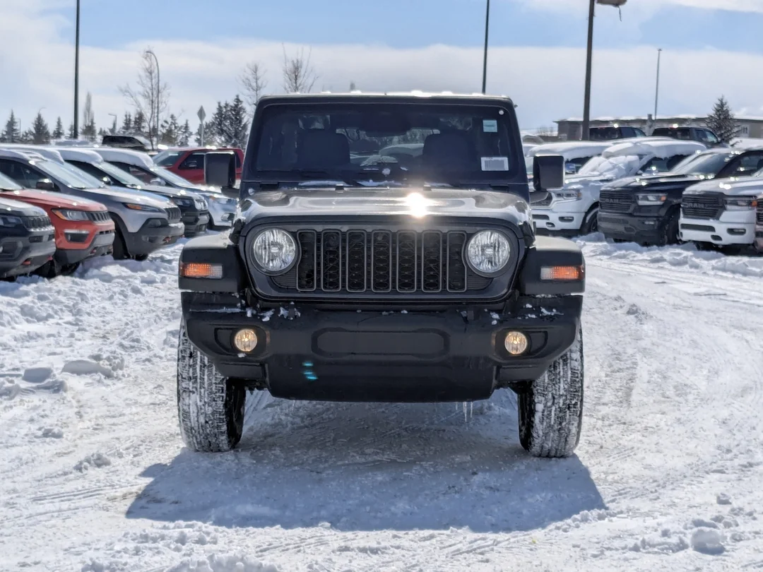 New 2026 Grey Jeep Sport S - - 4x4 - Gorilla Glass - 3-Piece Hardtop - Adaptive Cruise - Remote Start & More! image 3
