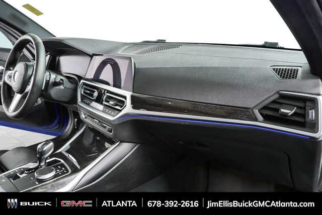 Used 2021 Portimao Blue Metallic BMW 330i image 25